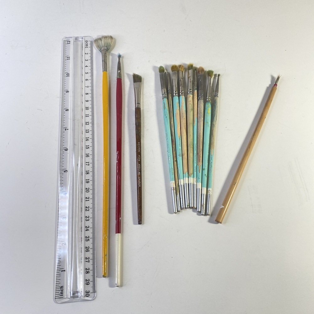 Assorted Artist Paint Brushes Lot - Picture 12 of 16